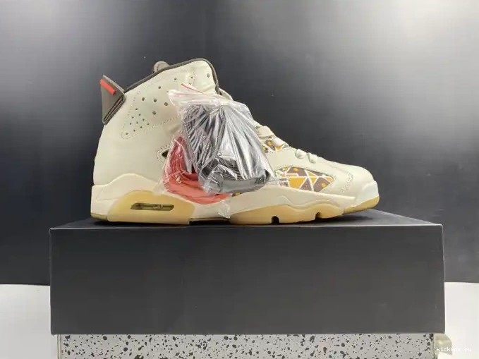 Rep MAX Retro Brown Quai54 Jordan 6 (2020) Sail CZ4152-100 AIR 0423